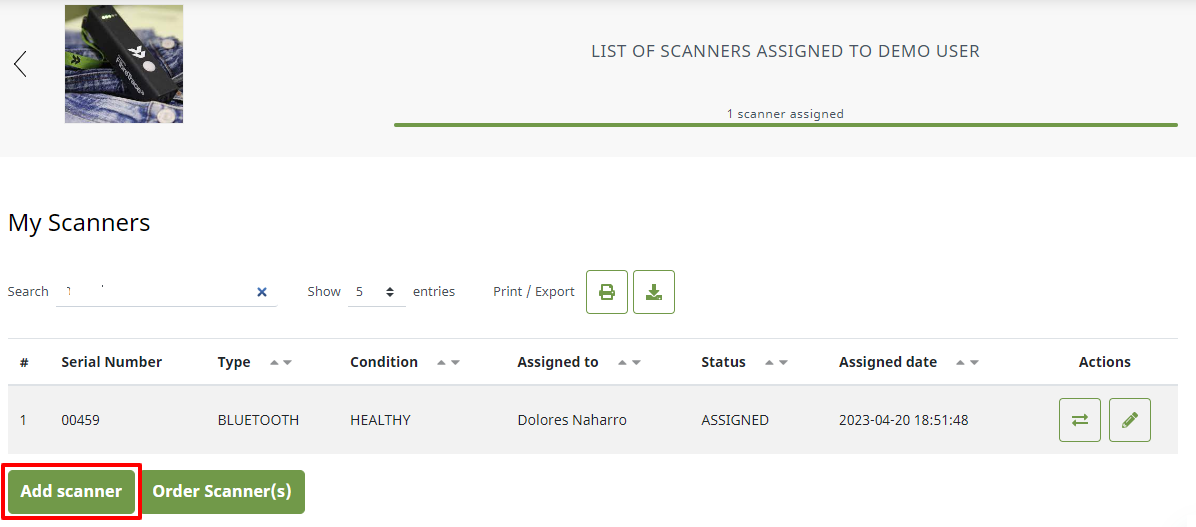 How to set up FibreTrace® scanner? – FibreTrace Help Centre