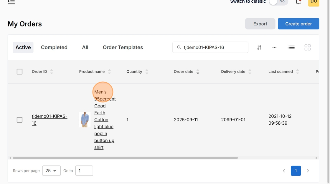 Delete an Order from Fibretrace - Step 2.png